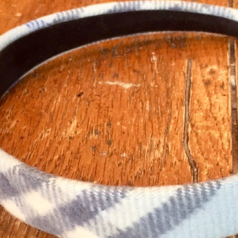 Burberry100%authentic novacheck blue headband rare